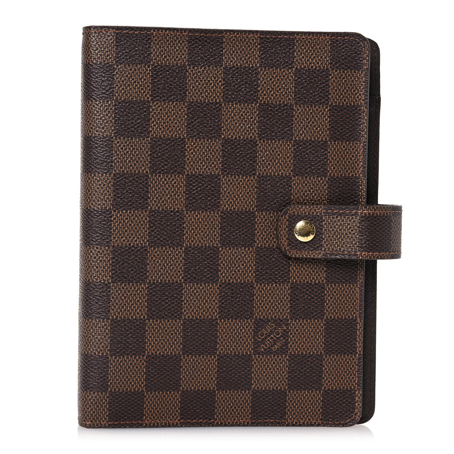 Damier Ebene Medium Ring Agenda Cover