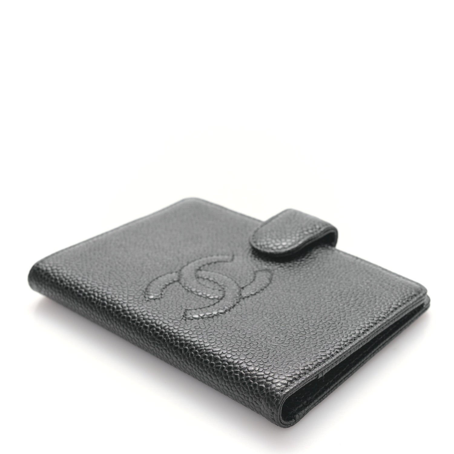 Chanel Caviar Timeless CC Small Agenda Cover Black 4 of 9
