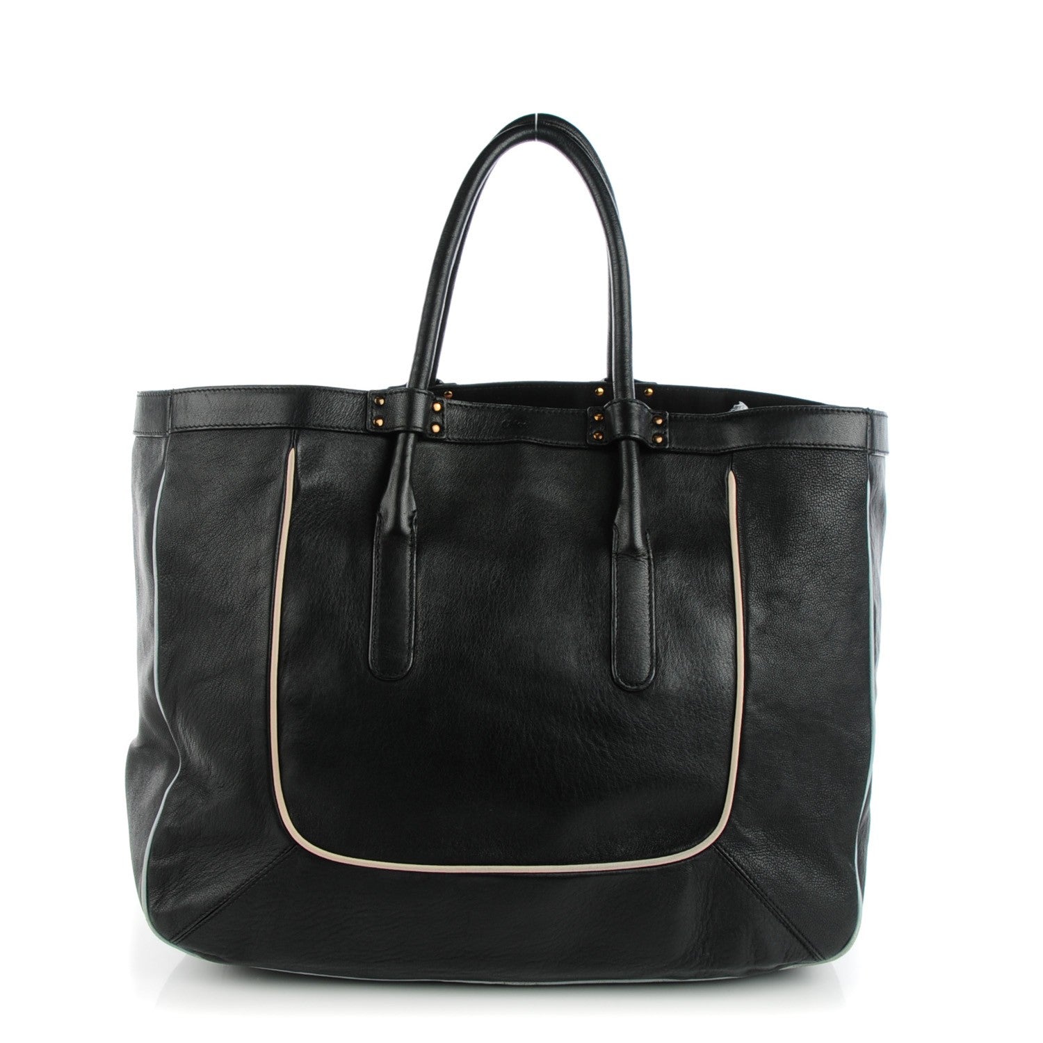 Chloe Calfskin T Tote Black 1 of 10