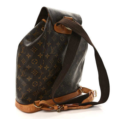 Louis Vuitton Monogram Montsouris GM Backpack 3 of 11