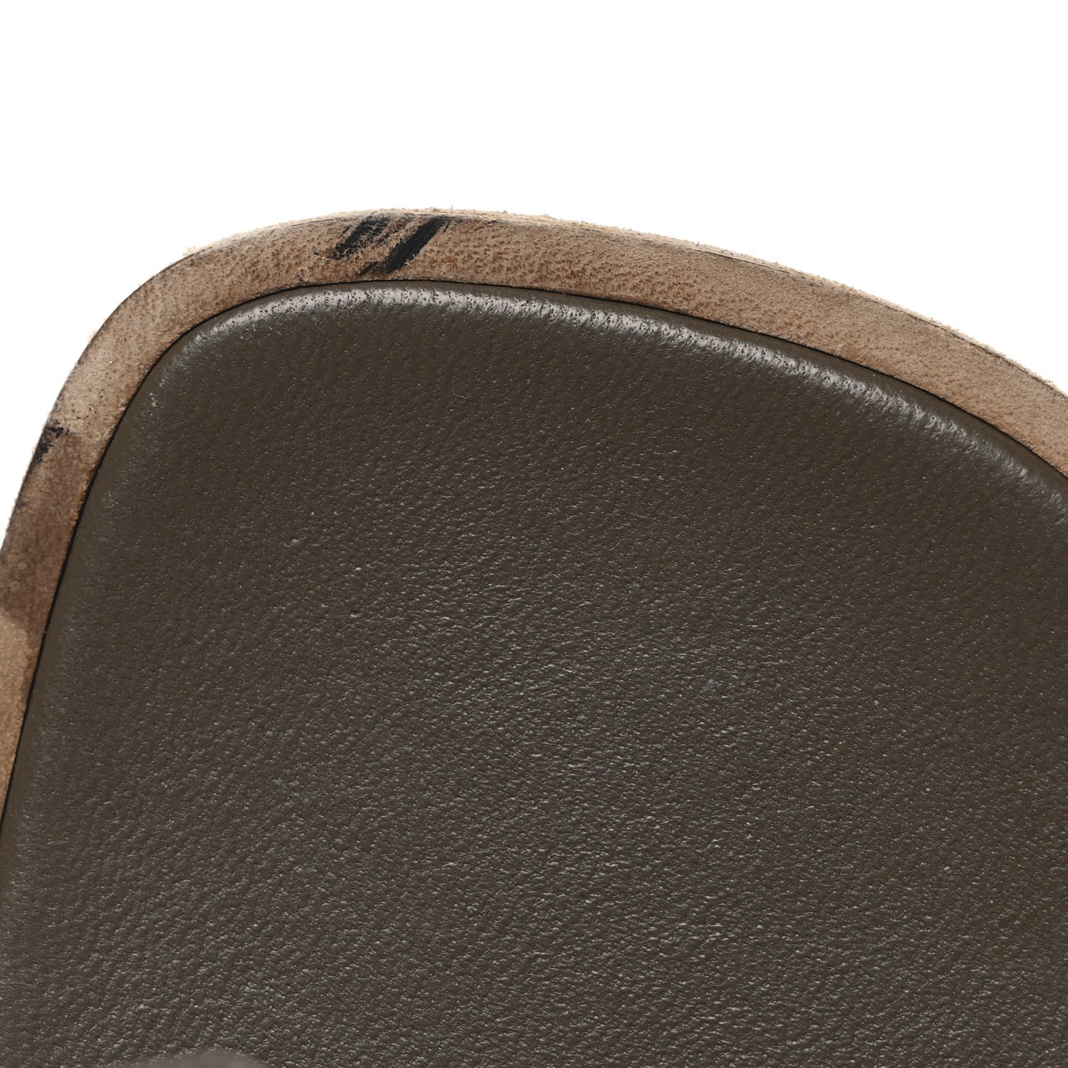 Hermes Epsom Oran Sandals 39 Etoupe 11 of 11