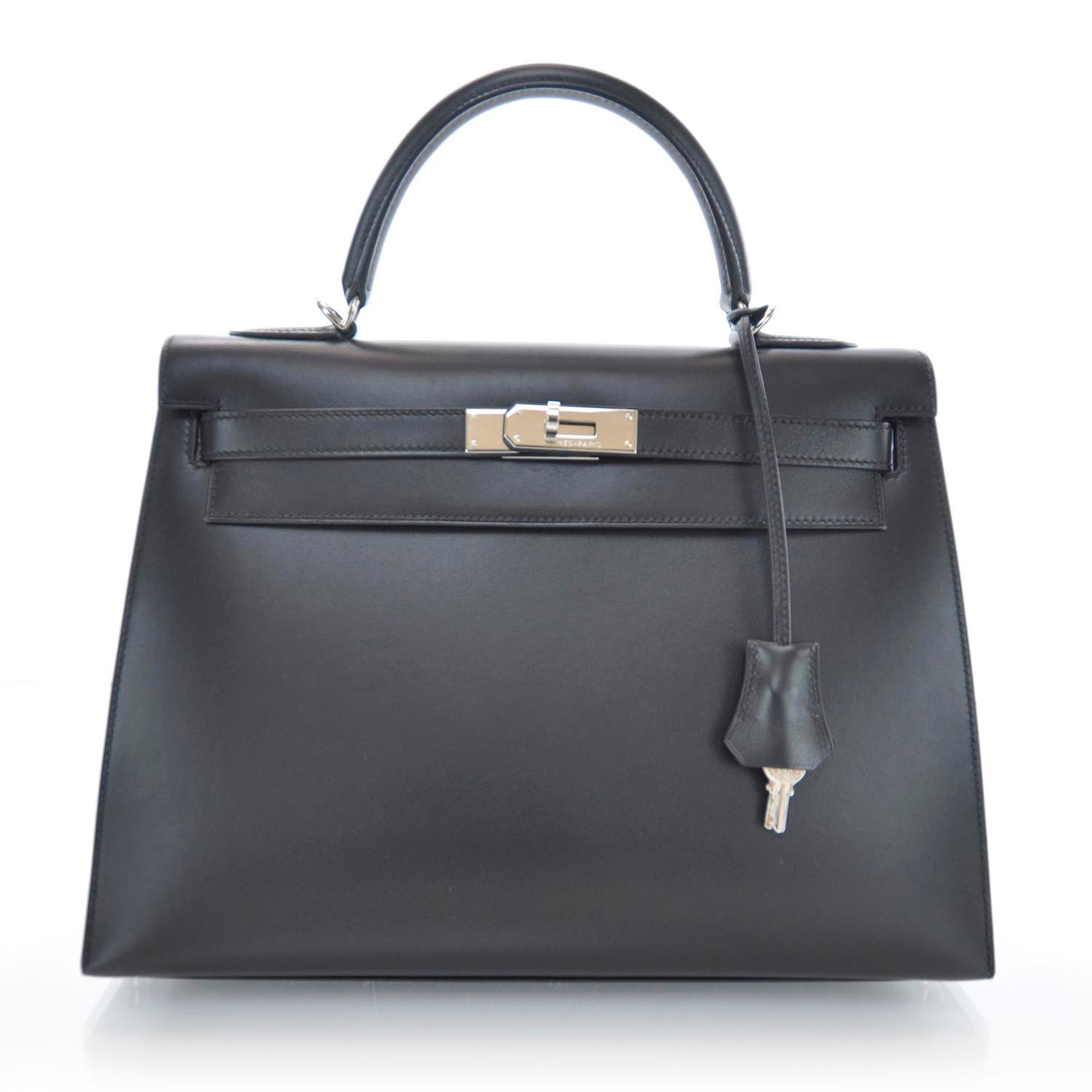 Hermes Chamonix Kelly 32 Black 1 of 12