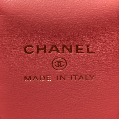 Chanel Patent Quilted Afternoon Tea Top Handle Vanity Case With Chain Black 6 of 10