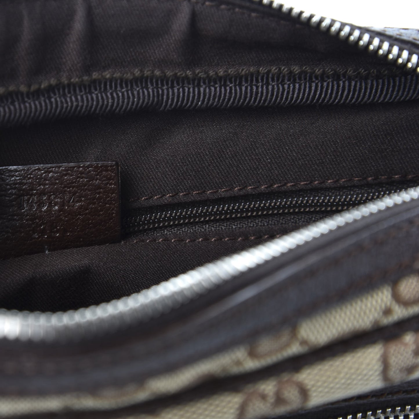 Monogram Signature Web Camera Bag Brown