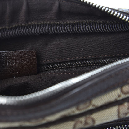 Gucci Monogram Signature Web Camera Bag Brown 8 of 9