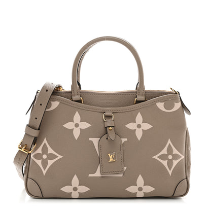 Louis Vuitton Empreinte Monogram Giant Trianon PM Tourterelle Creme 1 of 9