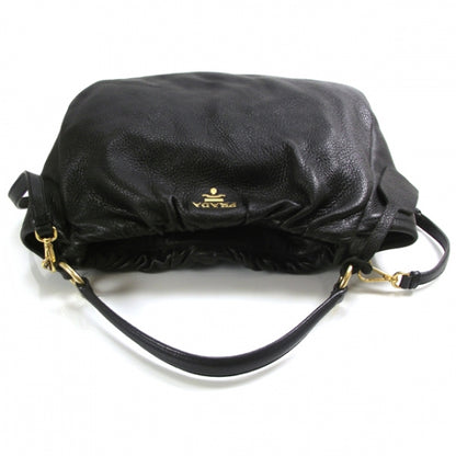 Prada Cervo Satchel Nero 6 of 12