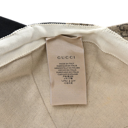 Gucci X ADIDAS GG Supreme Monogram Double Sided Baseball Hat M Beige Ebony Black 8 of 8