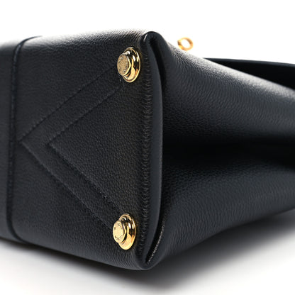 Louis Vuitton Grained Smooth Calfskin Rose Des Vents PM Black 11 of 11