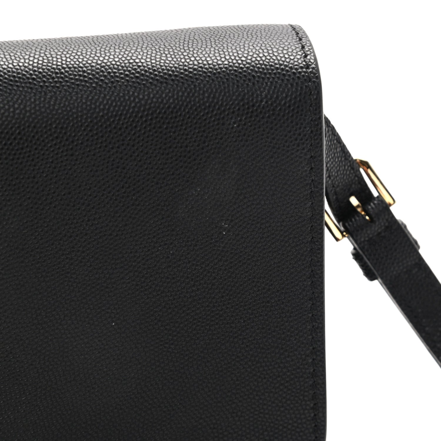Burberry Grained Calfskin Mini TB Bag Black 11 of 13