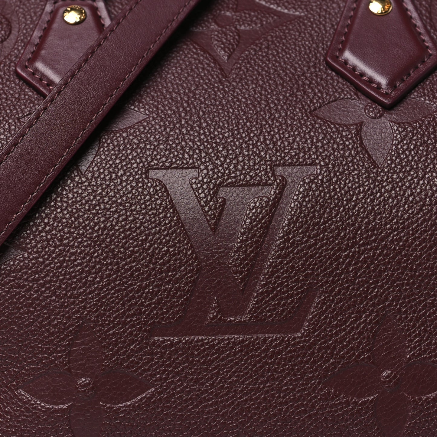 Empreinte Monogram Giant Speedy Bandouliere 25 Wine