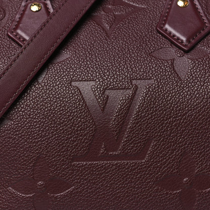 Louis Vuitton Empreinte Monogram Giant Speedy Bandouliere 25 Wine 7 of 10