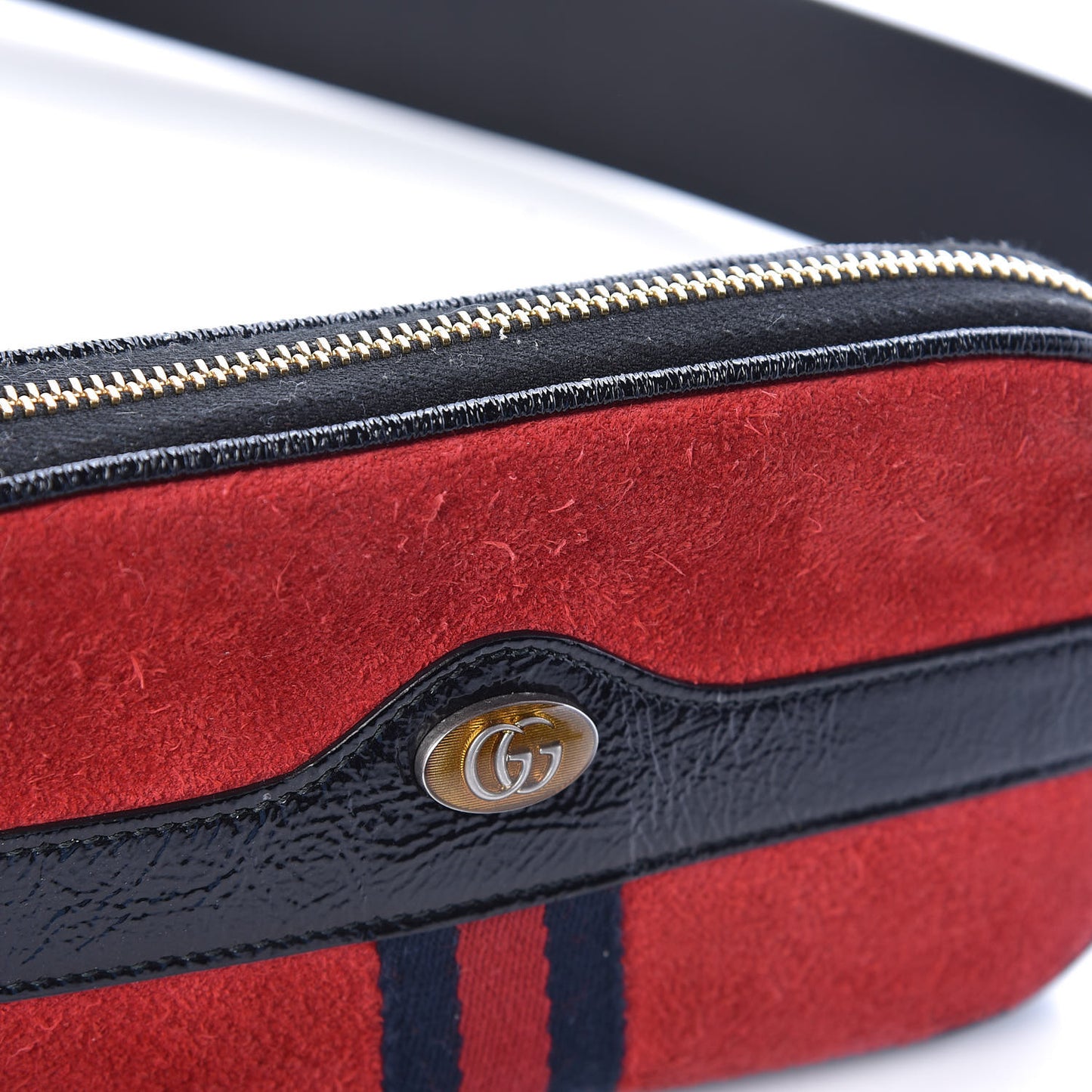 Suede Patent Ophidia Belted iPhone Case 85 34 Red