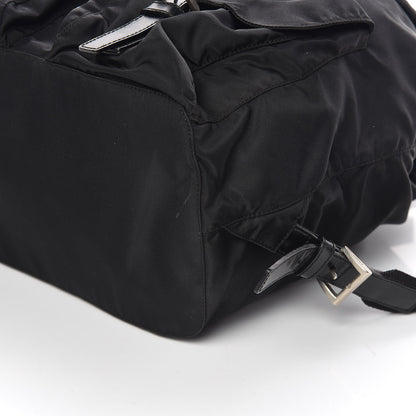 Prada Nylon Vela Medium Backpack Black 6 of 9