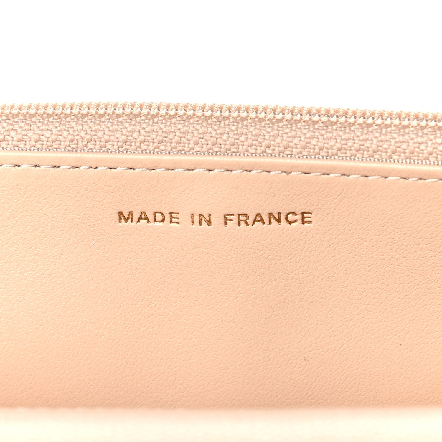 Chanel Caviar Quilted Coco Candy Wallet On Chain WOC Beige 7 of 12