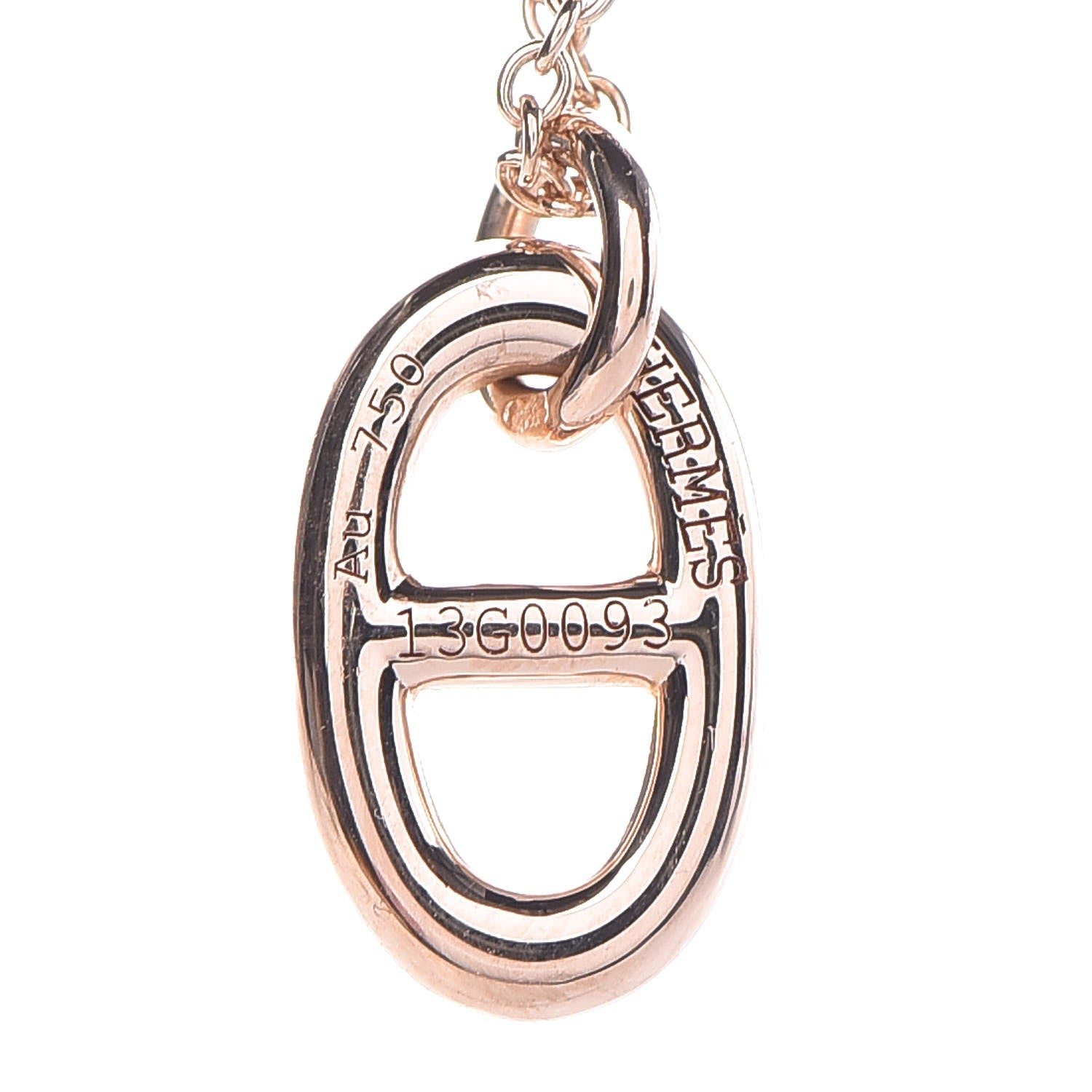 Hermes 18K Rose Gold PM Farandole Pendant Necklace 5 of 7