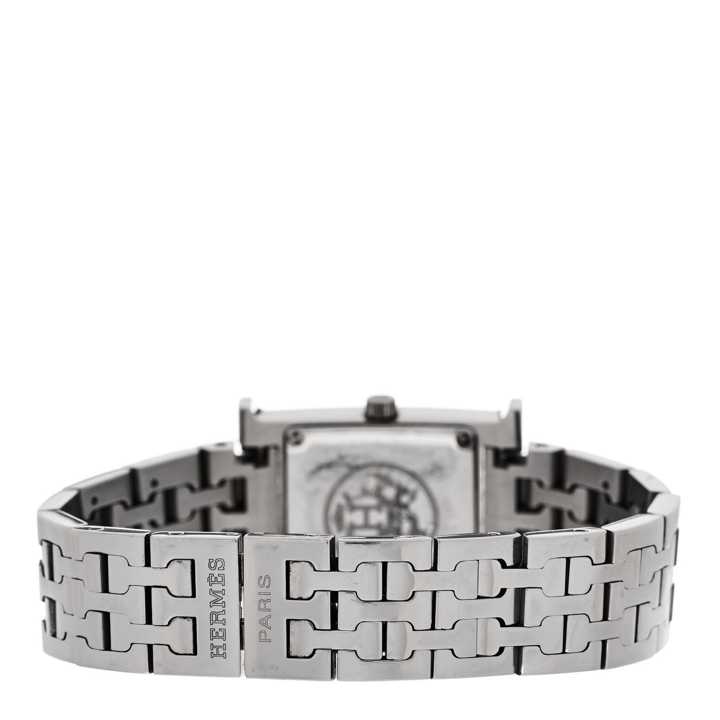 Stainless Steel 21mm Heure H Hour Quartz Watch Black