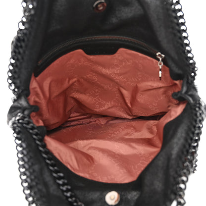 Stella McCartney Shaggy Deer Falabella Fold Over Tote Black 5 of 10