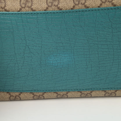 Gucci GG Plus Monogram Small Vertical Tote Turquoise 11 of 16