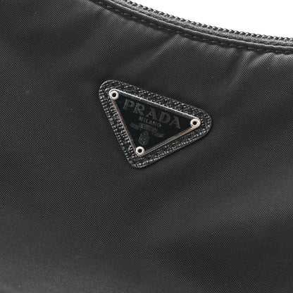 Prada Tessuto Nylon Mini Re-Edition 2000 Bag Black 13 of 13