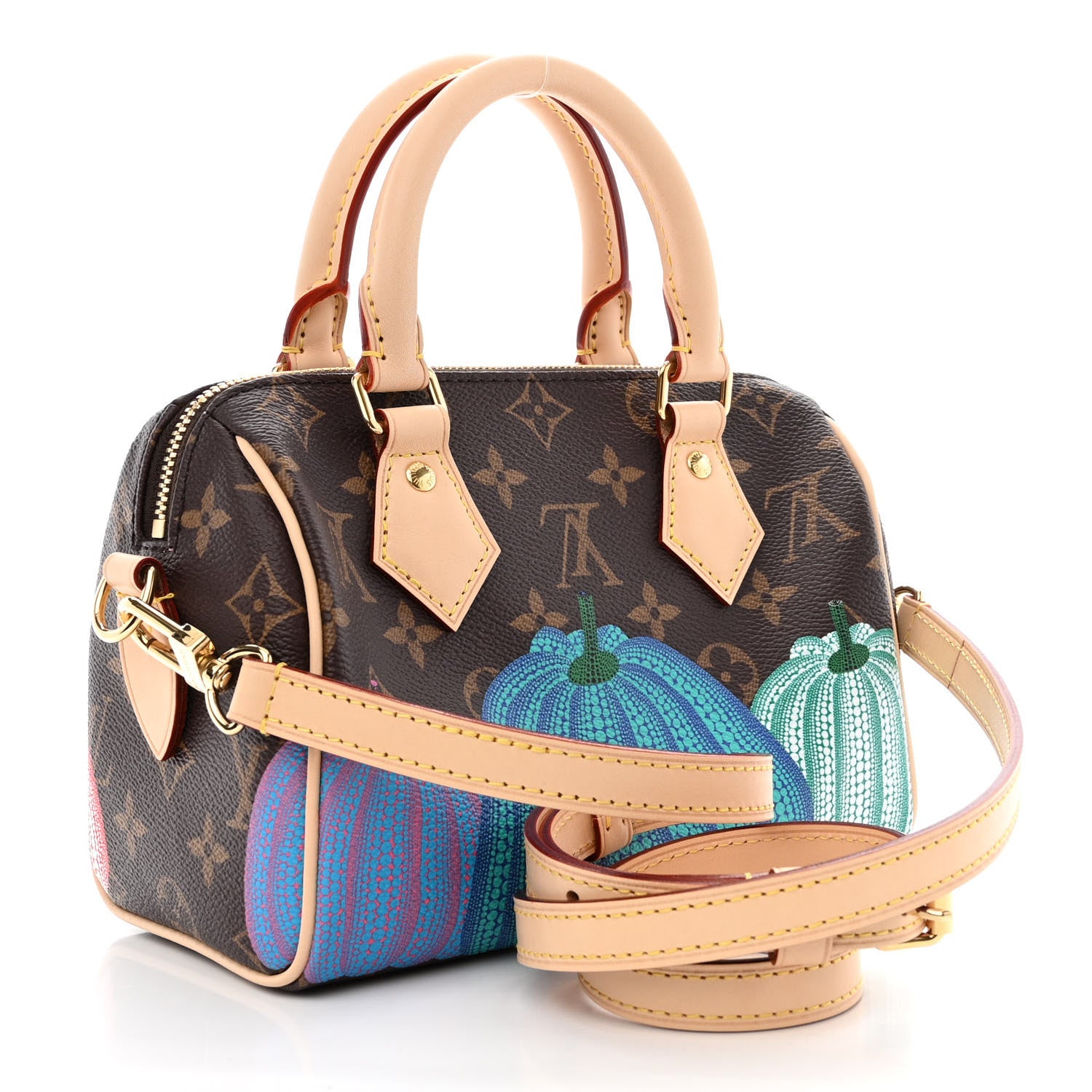 Louis Vuitton LV X YK Monogram Pumpkins Speedy Bandouliere 20 3 of 11