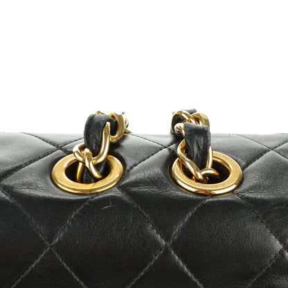 Chanel Lambskin Quilted XL Jumbo Single Flap Black 11 of 12