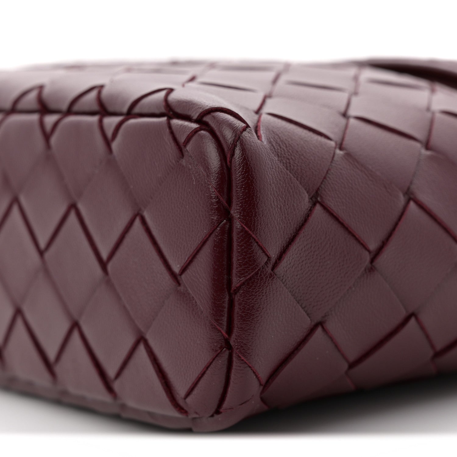 Bottega Veneta Nappa Intrecciato Bang Bang Vanity Case Barolo 10 of 10