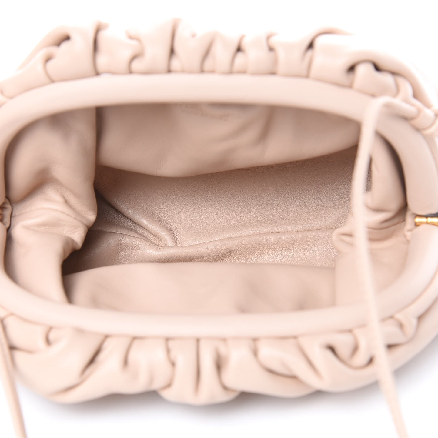 Butter Calfskin The Mini Pouch Nude