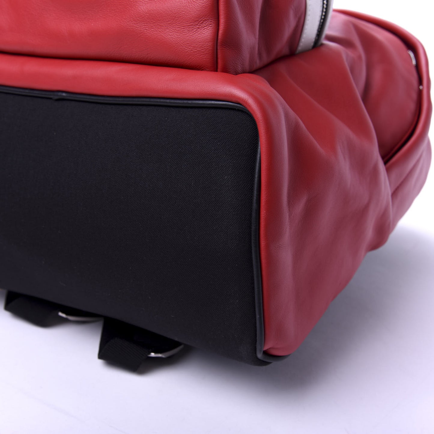Smooth Calfskin Stars City Backpack Red