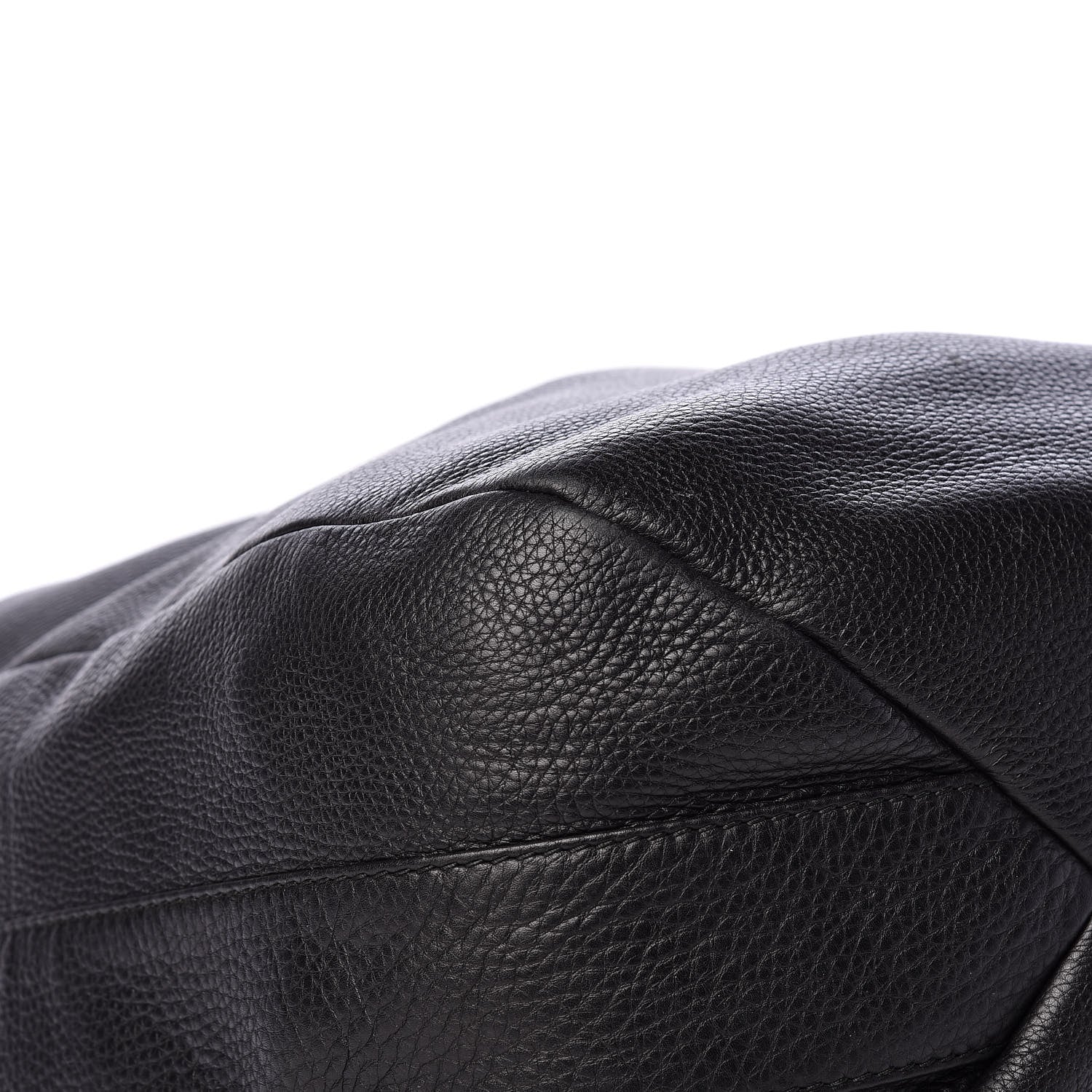 Gucci Calfskin Greenwich Medium Shoulder Bag Black 9 of 13
