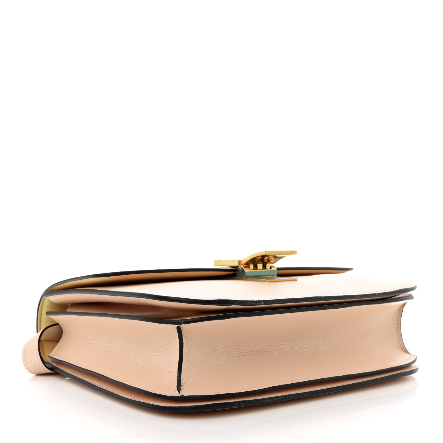 Celine Shiny Goatskin Medium Classic Box Flap Bag Blush 4 of 12