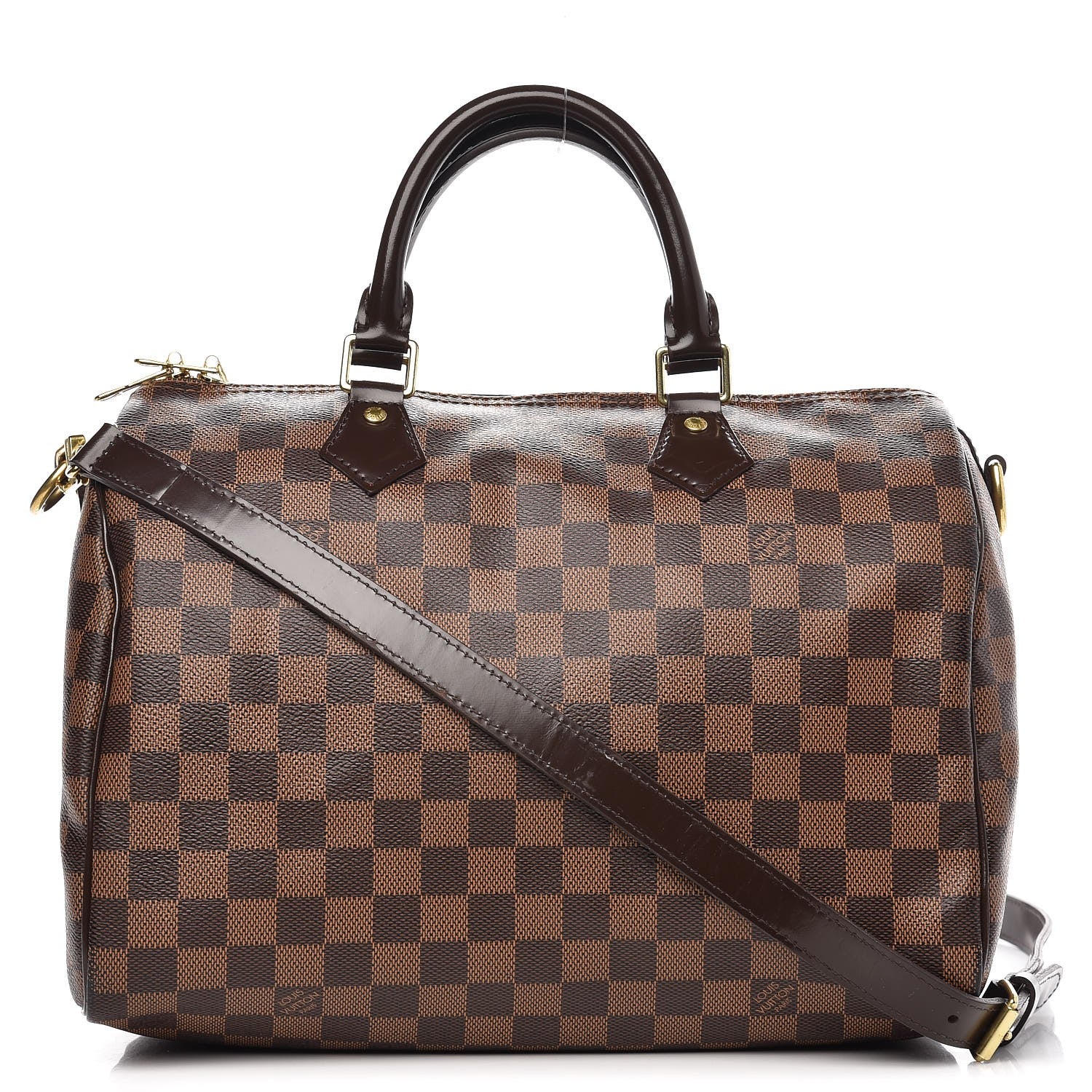 Louis Vuitton Damier Ebene Speedy Bandouliere 30 1 of 11