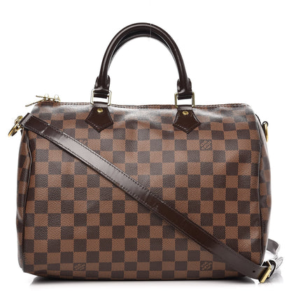 Louis Vuitton Damier Ebene Speedy Bandouliere 30 1 of 11