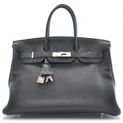 Hermes Taurillon Clemence BIRKIN 35 Noir 1 of 10
