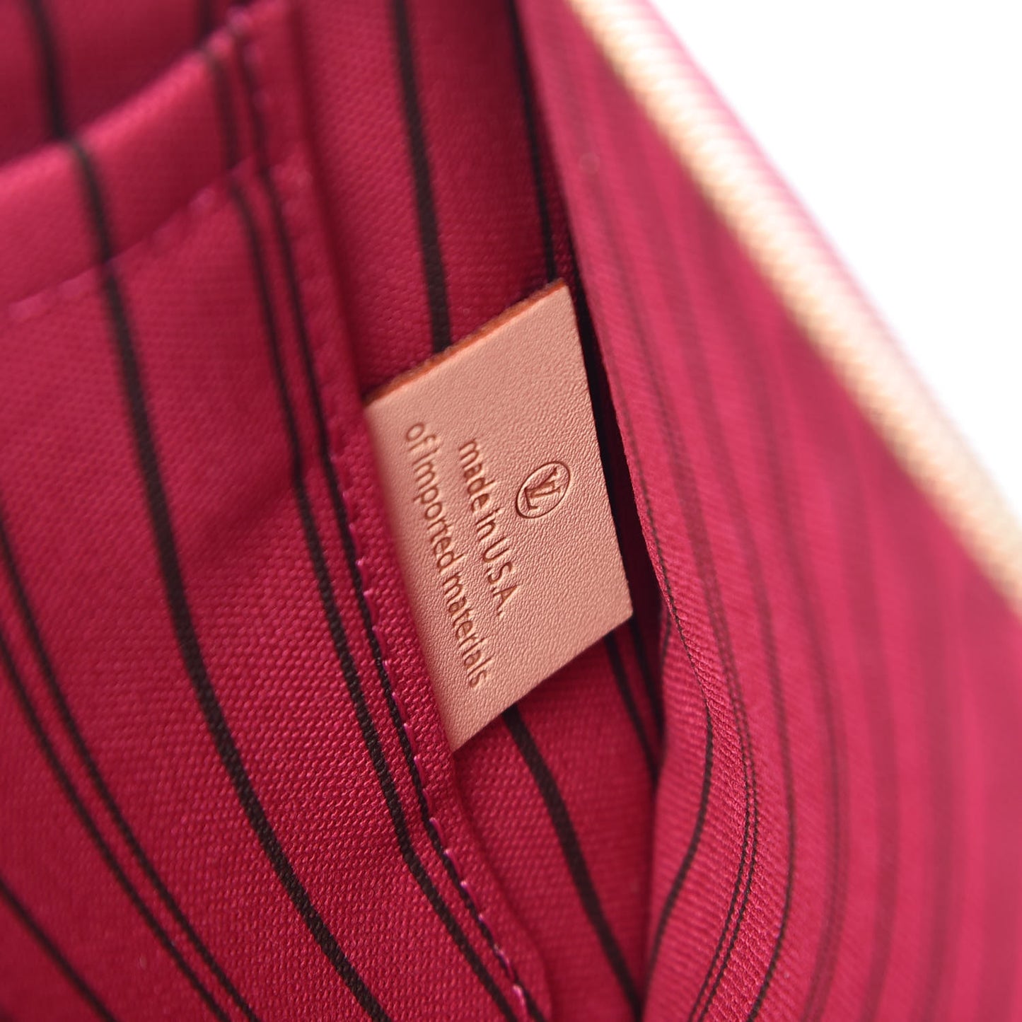 Monogram Neverfull MM GM Pochette Pivoine