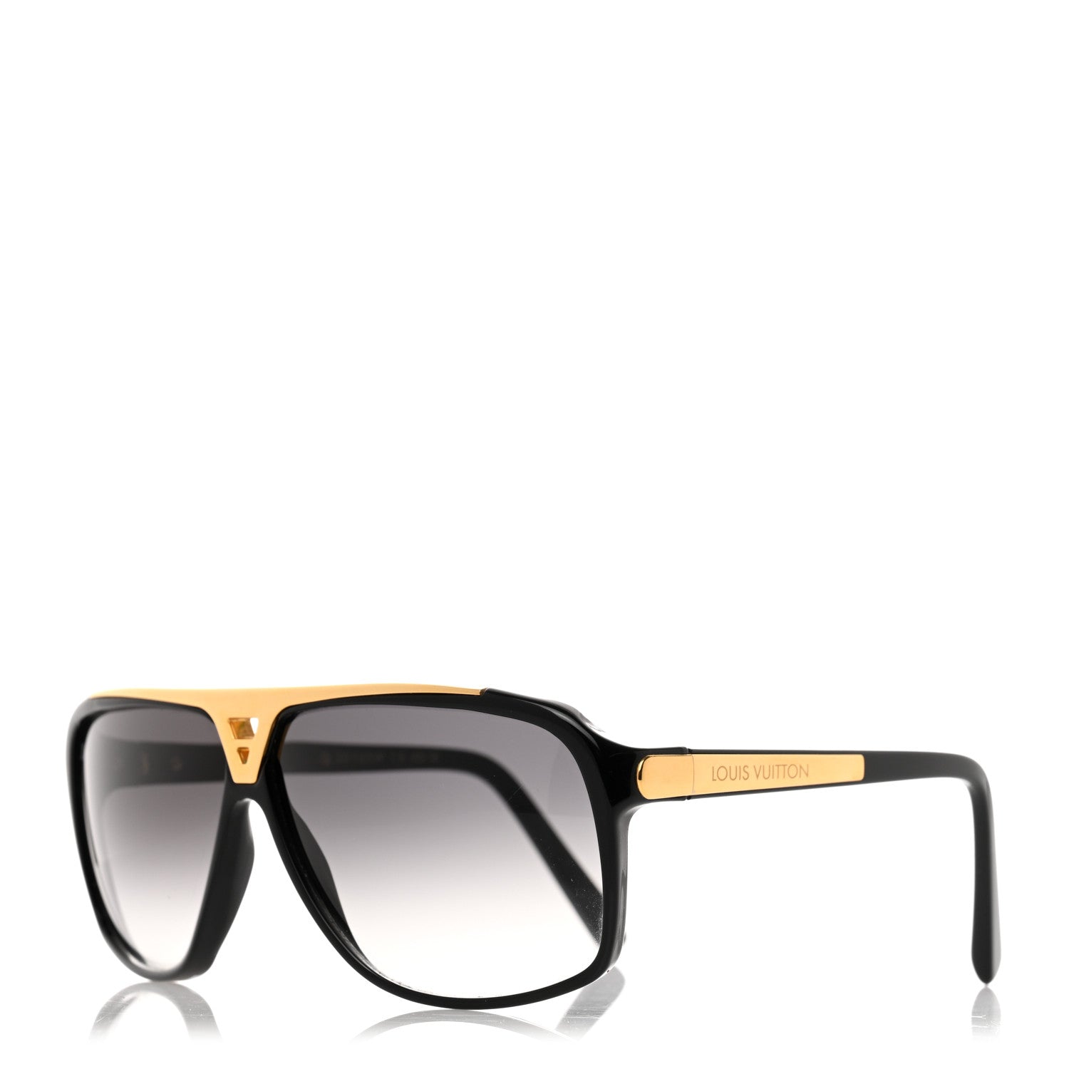 Louis Vuitton Evidence Sunglasses Z0350W Black 1 of 7