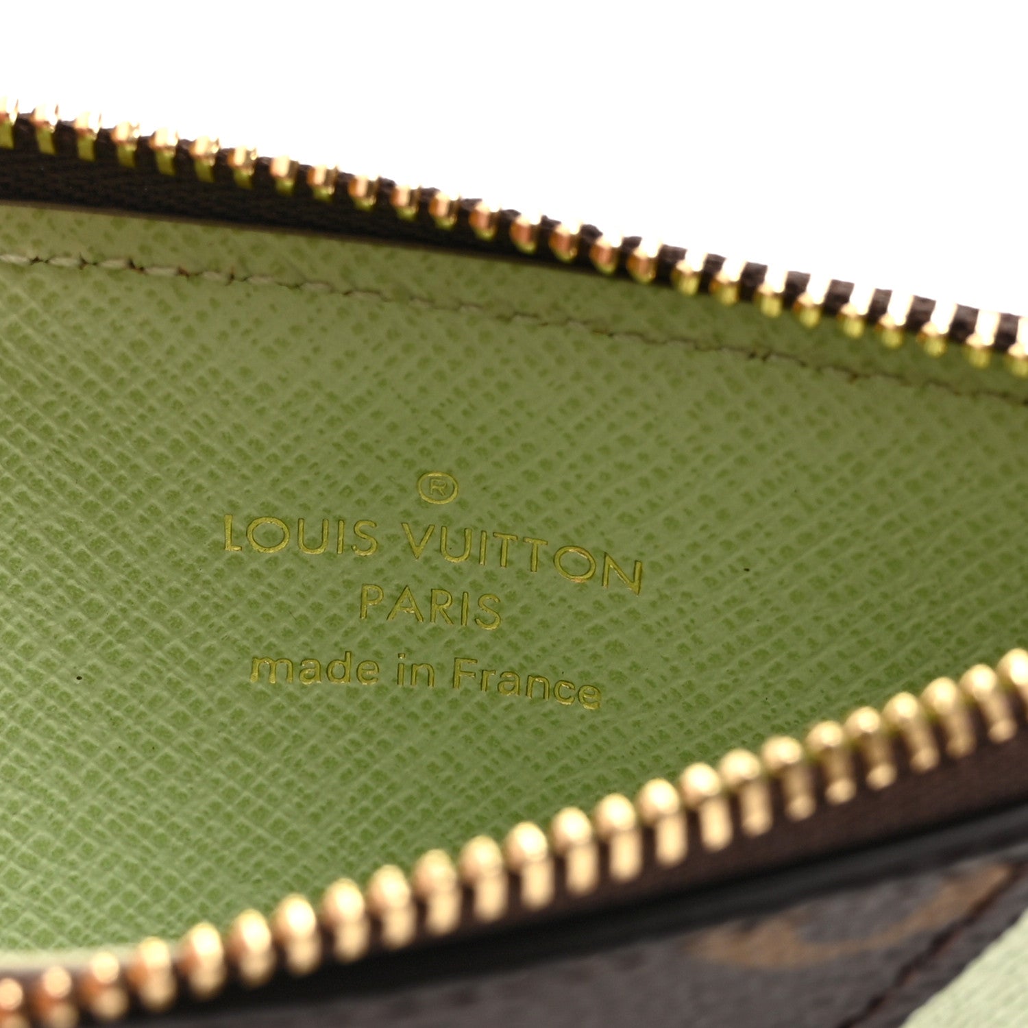 Louis Vuitton Monogram Zipped Romy Card Holder Matcha 1804621