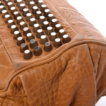 Alexander Wang Pebbled Lambskin Rocco Duffel Mustard 19 of 19