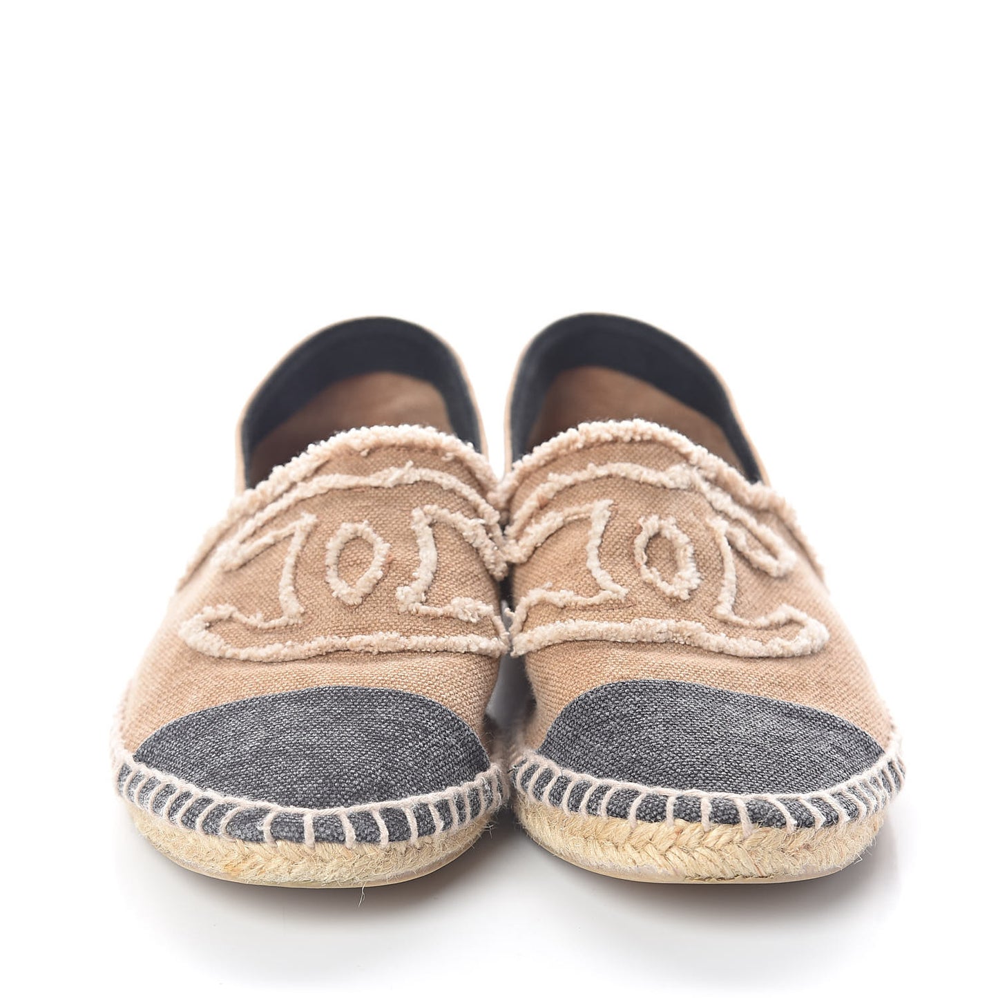 Canvas CC Espadrilles 37 Beige Black