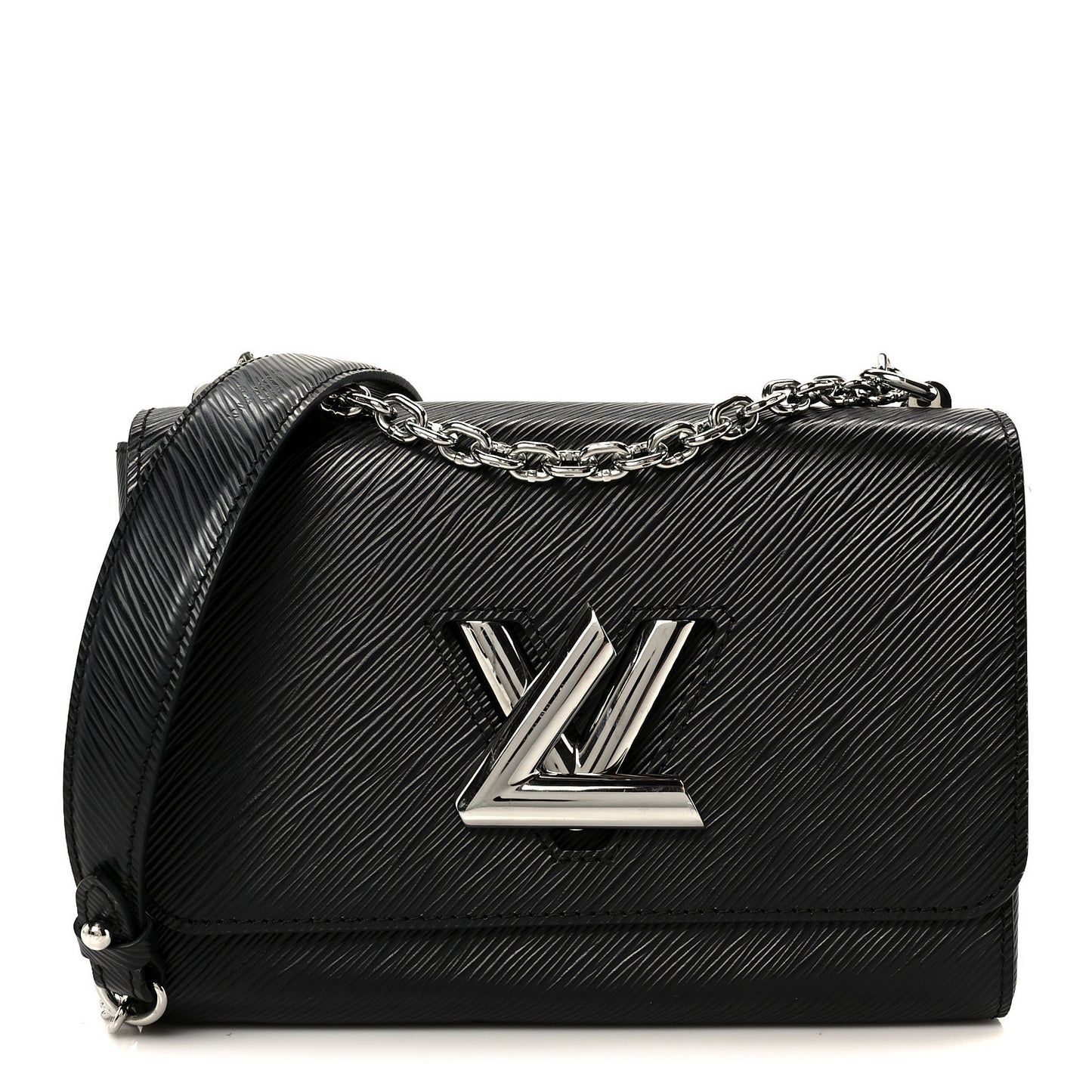 Epi Twist Shoulder Bag MM Black