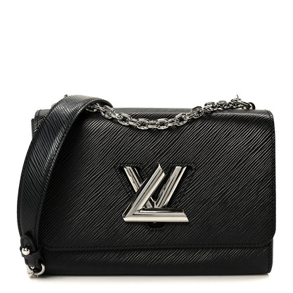 Louis Vuitton Epi Twist Shoulder Bag MM Black 1 of 10