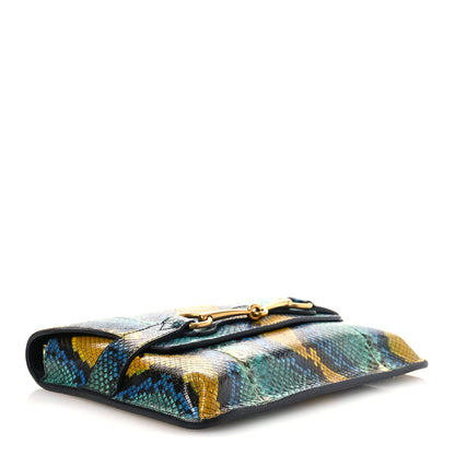 Gucci Snakeskin Bright Bit Animalier Medium Shoulder Bag Multicolor 4 of 13