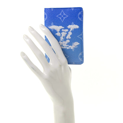 Louis Vuitton Monogram Clouds Pocket Organizer Blue 2 of 6