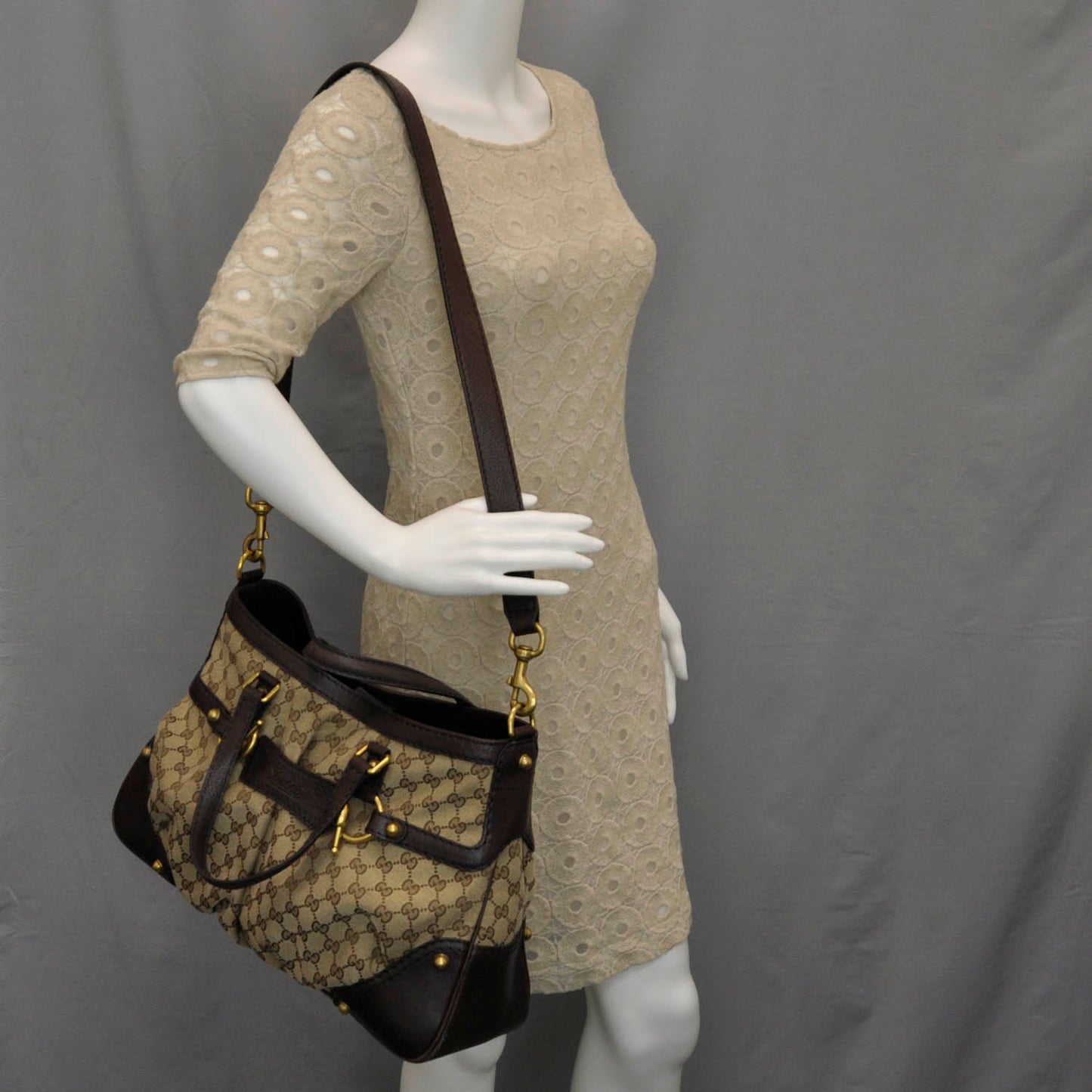 Monogram Jockey Tote