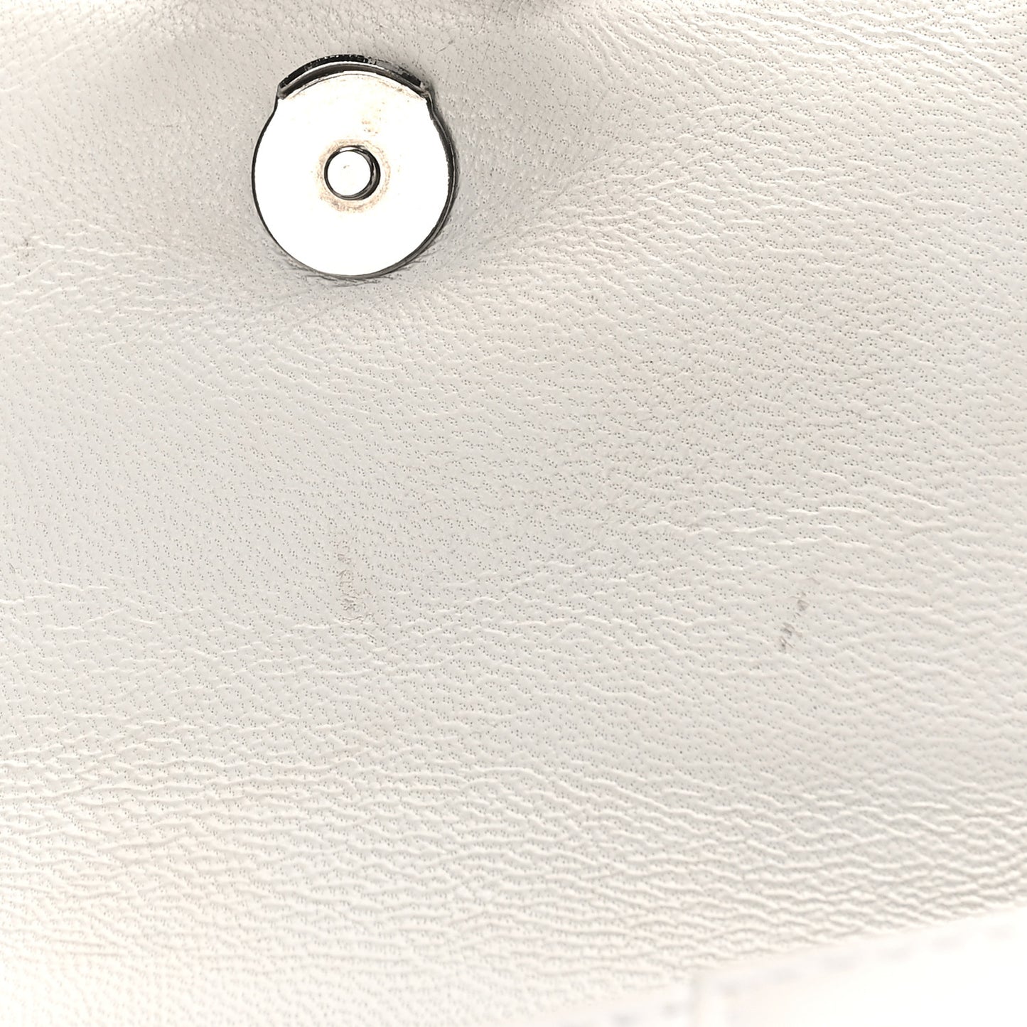 Smooth Calfskin Graffiti Hourglass Top Handle Bag XS White Black