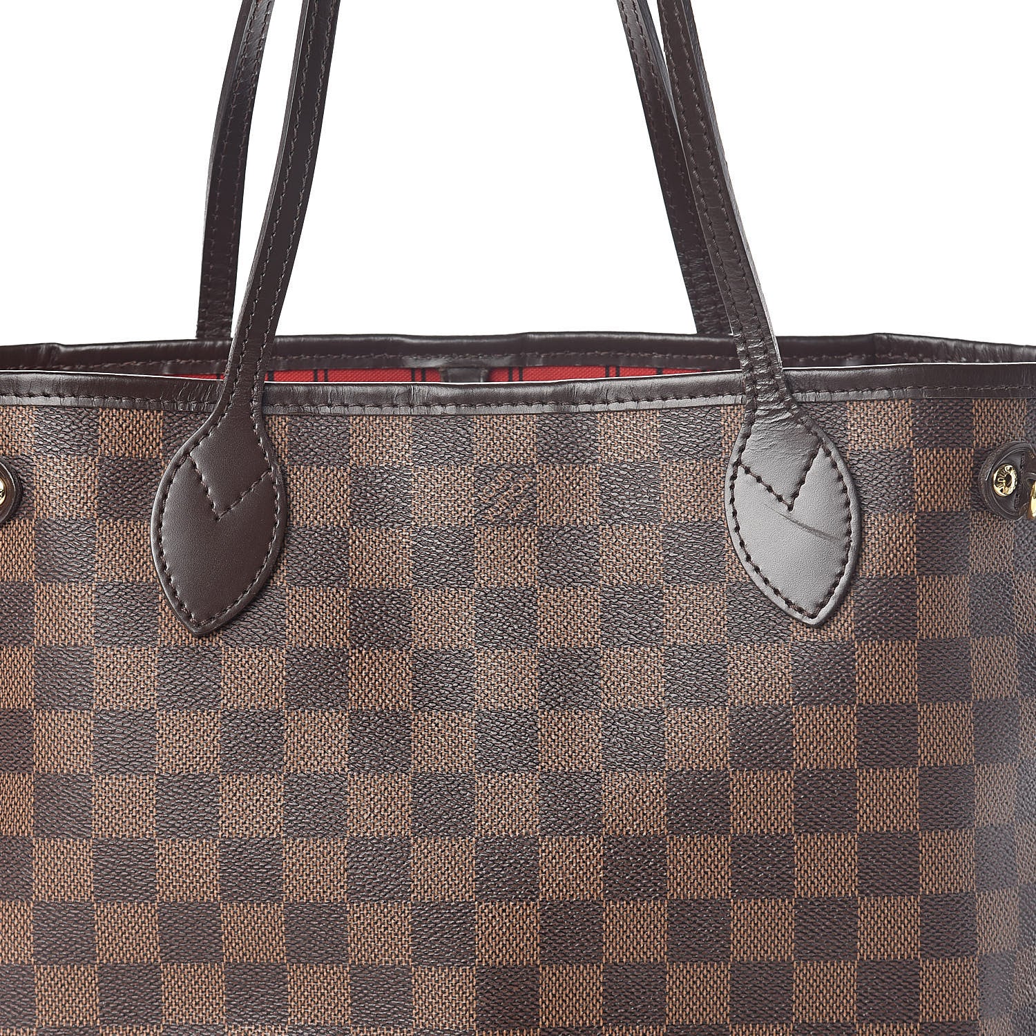 Louis Vuitton Damier Ebene Neverfull PM 8 of 10