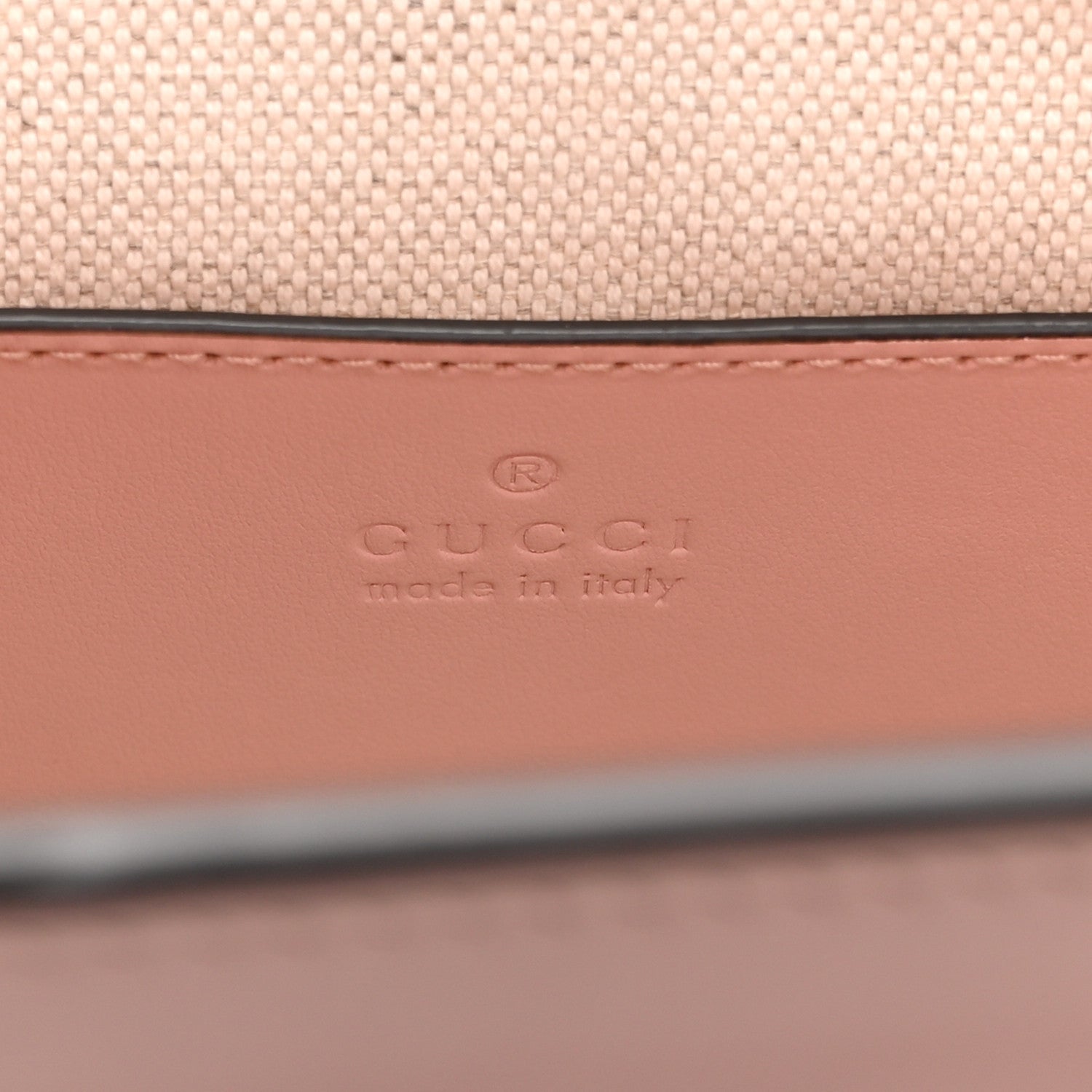 Gucci Calfskin GG Matelasse Small Slim Chain Shoulder Bag Perfect Pink Natural 6 of 11