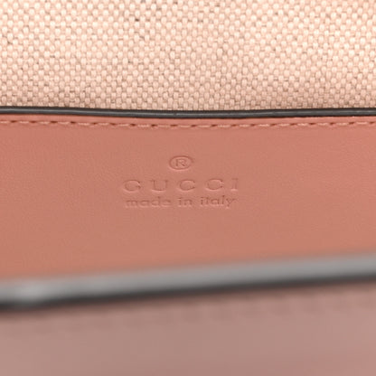 Gucci Calfskin GG Matelasse Small Slim Chain Shoulder Bag Perfect Pink Natural 6 of 11