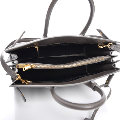 Saint Laurent Grained Calfskin Small Sac De Jour Dark Anthracite 6 of 9