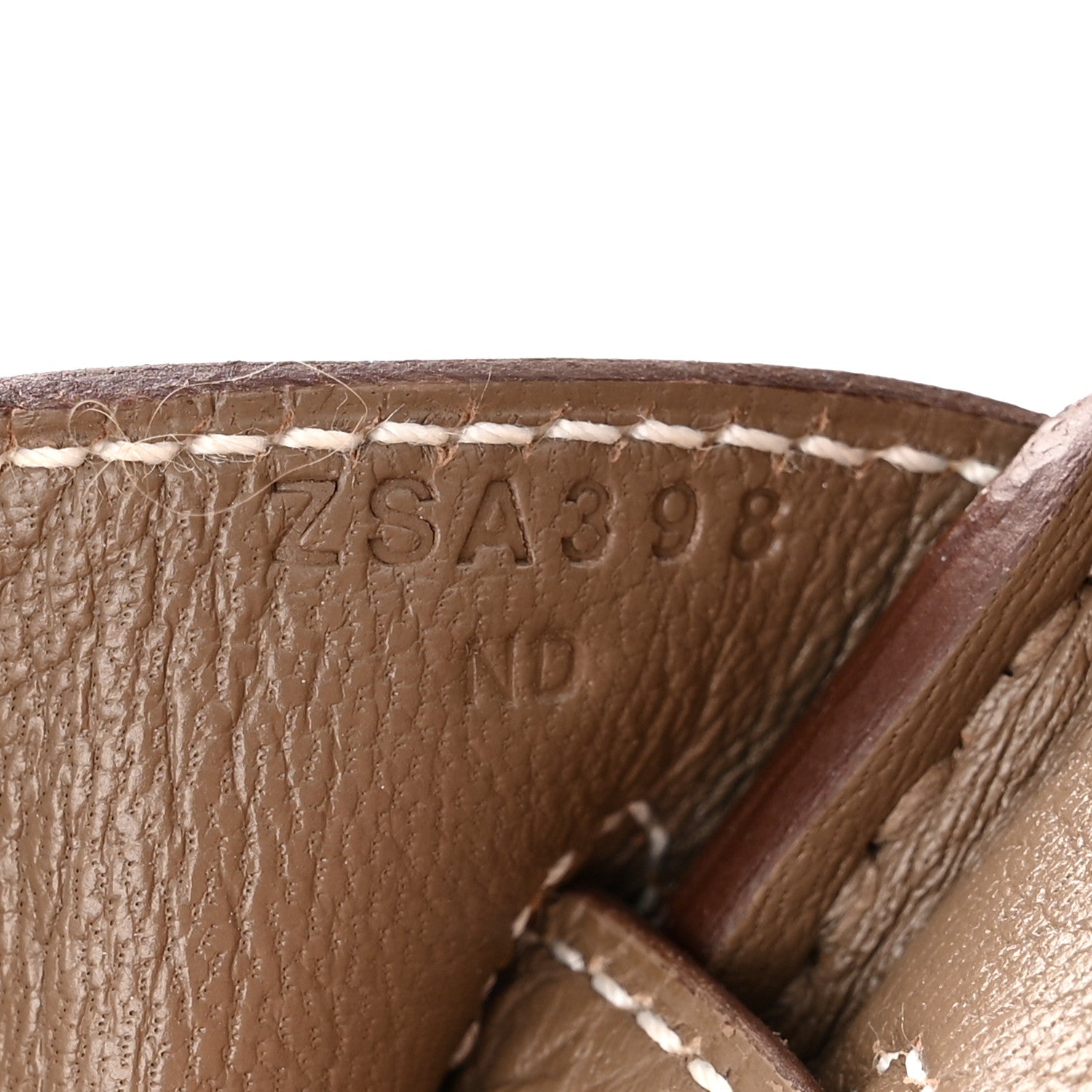 Hermes Togo Birkin 25 Etoupe 7 of 11